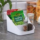 Органайзер для специй Alt, 15,8×14,9×13,2 см, белый - Фото 1