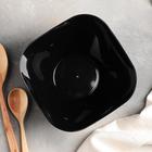 Салатник пластиковый BEROSSI «Рондо», 1 л, чёрный - Фото 2