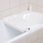 Сиденье для ванны, цвет белый - Фото 3