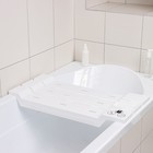 Сиденье для ванны, цвет белый - Фото 4