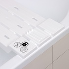 Сиденье для ванны, пластик, 68 см, белое - Фото 5