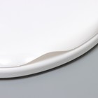 Сиденье для унитаза с крышкой, снежно-белое - Фото 2