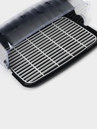 Хлебница с крышкой «Рондо», 34×26×15.5 см, пластик, чёрная - Фото 2