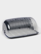 Хлебница с крышкой «Рондо», 34×26×15.5 см, пластик, чёрная - Фото 3