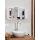 Шкафчик зеркальный для ванной комнаты «Арго», подвесной, снежно-белый - Фото 10