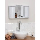 Шкафчик зеркальный для ванной комнаты «Арго», цвет белый мрамор - Фото 14