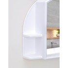 Шкафчик для ванной комнаты с зеркалом «Орион», цвет снежно-белый - Фото 3