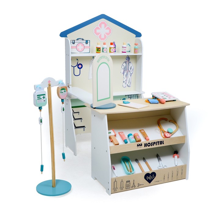 УЦЕНКА Детский игровой набор «Доктора» 65×23×101.5 см - Фото 1