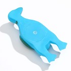 Игрушка пищащая "Скромная утка" для собак, 18 х 7 х 4 см, синяя - Фото 3