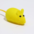 Мышь бархатная, 6 см, микс - фото 6556912