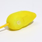 Мышь бархатная, 6 см, жёлтая - Фото 5