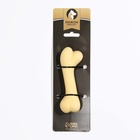 Игрушка плавающая «Кость-волна» Пижон Premium, вспененный TPR, 12.5×4 см, жёлтая - Фото 5