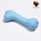 Плавающая игрушка для собак Пижон Premium «Кость-волна», 12.5×4 см, вспененный TPR, голубая - Фото 3
