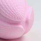 Игрушка плавающая "Лилия" Пижон Premium, вспененный TPR, 10 х 7,2 см, розовая - фото 6556939
