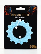 Плавающая игрушка для собак Пижон Premium «Кольцо с шипами», 8 см, вспененный TPR, голубая - Фото 5