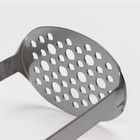 Пушер для картофеля Доляна Smasher, 10×15,5 см, нержавеющая сталь, цвет хромированный 7183597 - фото 14022975