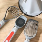 Набор кухонных инструментов «Рохан», 6 предметов, на подставке - фото 25778566