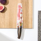 Нож для овощей кухонный Доляна Zeus, лезвие 9,5 см, цвет чёрный - Фото 5