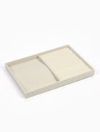 Подставка для украшений QF 10 крючков и 7 полос для колец, 35×24×3, бежевая - Фото 3