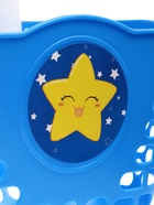 Корзинка детская, голубая - Фото 7