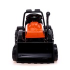 Электромобиль «Трактор», с прицепом, цвет оранжевый - Фото 7