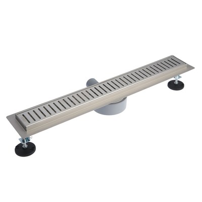 Трап TIM BAd=536002, с фланцем свободного вращения 360°, 600 мм, сухой затвор