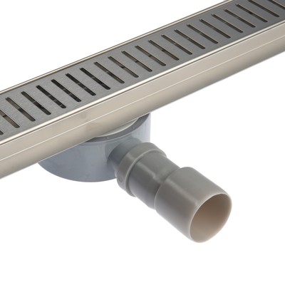 Трап TIM BAd=536002, с фланцем свободного вращения 360°, 600 мм, сухой затвор