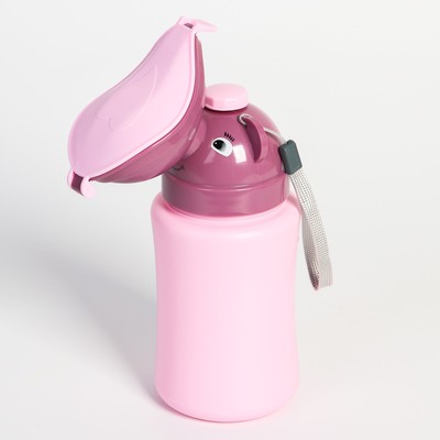 УЦЕНКА Писсуар для девочки, дорожный, цвет розовый