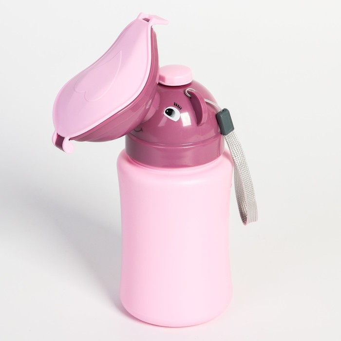 УЦЕНКА Писсуар для девочки, дорожный, цвет розовый - Фото 1