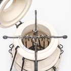 Тандыр  "Кочевник" с откидной крышкой,  h-63 см, d-45, 52,5 кг, 8 шампуров, кочерга, совок - Фото 4