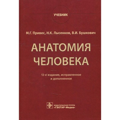 Анатомия Человека. 13-Е Издание, Исправленное И Дополненное.