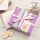 Махровые полотенца «Этель» Summer, 30×30 см - 5 шт., хлопок 100% - Фото 3