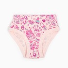 Трусы для девочки, рост 98-104 см, цвет нежно-розовый - фото 9617298