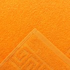 Полотенце махровое 50х90 см, мандарин, хлопок 100%, 430гр/м2 - Фото 3