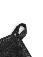 Коврик - сидушка для бани и сауны «Шахматы», 47×38 см, шерсть 30%, полиэфир 70%, серо-белый, «Добропаровъ» - Фото 2