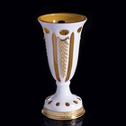 Ваза хрустальная с позолотой «Аида», 13.5×20 см - Фото 2