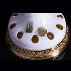 Ваза хрустальная с позолотой «Аида», 13.5×20 см - Фото 3