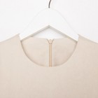 Платье для девочки MINAKU: Casual Collection, бежевое, рост 98 см - Фото 7