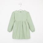 Платье для девочки MINAKU цвет зеленый, р-р 98 - Фото 5