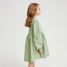 Платье для девочки MINAKU цвет зеленый, р-р 134 - Фото 3
