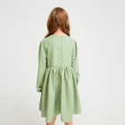 Платье для девочки MINAKU цвет зеленый, р-р 134 - Фото 4