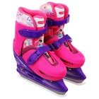 Набор: коньки детские раздвижные Snow Cat, с роликовой платформой, защита, р. 30-33 - Фото 11