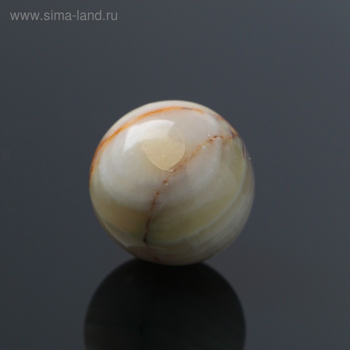 Сувенир «Шар», 1", оникс - Фото 1