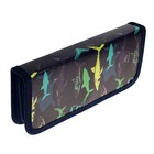 Пенал школьный, 1 секция, 9×19.5×2.5 см «Акула» - Фото 3