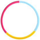 Обруч утяжелённый ONLYTOP «Идеальный силуэт», d=90 см, цвета МИКС - Фото 8