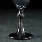 Бокал из стекла для вина «Бал», 240 мл, 8,5×18,5 см, цвет серый - Фото 3