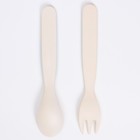 Детские столовые приборы из бамбука: вилка и ложка «Рэйнбоу Дэш», My Little Pony 6931660