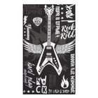 Набор полотенец кухонных «Доляна» Les't rock, 35×60 см - 4 шт., хлопок 100% - Фото 3