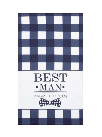Набор кухонных полотенец Доляна Mens, 35×60 см-4 шт., 100% хлопок