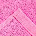 Салфетки махровые декоративные «Этель» Tropic, 4 шт., 30×30 см, хлопок 100%, розовые/белые - фото 65332097